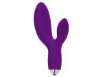 Фиолетовый G-стимулятор Holy с 10 режимами вибрации - 14,1 см. #86488
