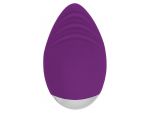 Фиолетовый клиторальный стимулятор Nanci - 10,5 см. #86493