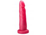 Розовый гелевый анальный фаллоимитатор - 14,5 см. #96224