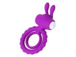 Фиолетовое эрекционное кольцо на пенис JOS  GOOD BUNNY #99760